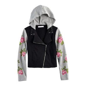American Girl Rose French Terry Moto Jacket